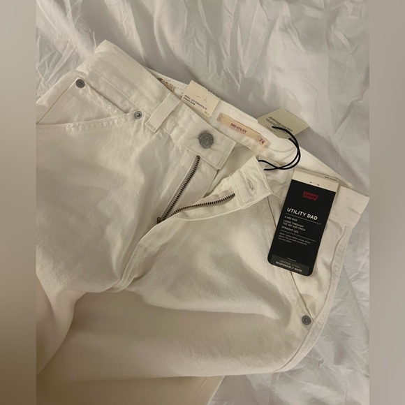 NWT Levi’s Dad Utility Jean in Ecru - Size 24 - Picture 7 of 9